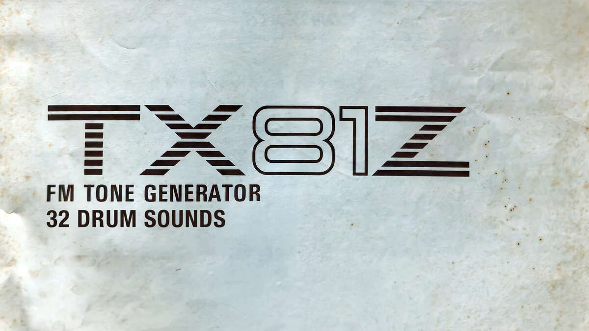 Yamaha TX81Z Patches: 32 Drum Sounds