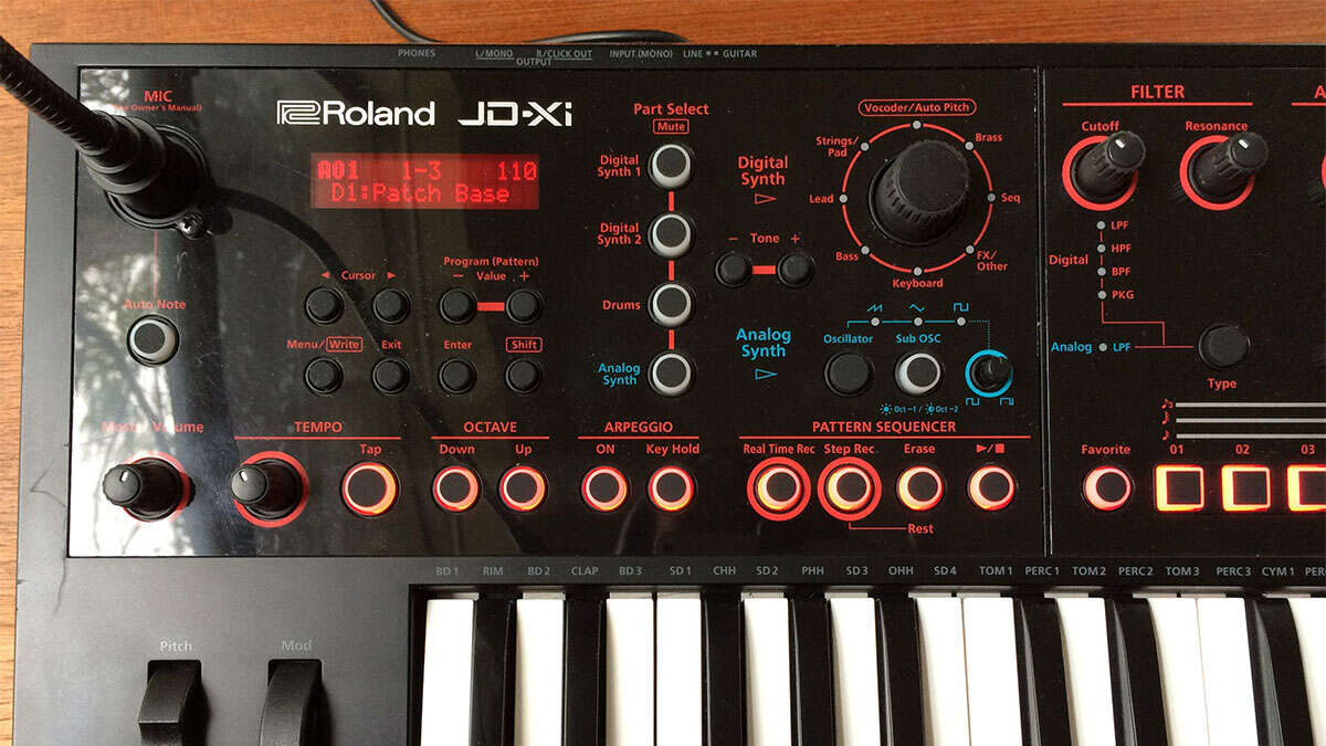 Roland JD-Xi Editor and Librarian - Patch Base