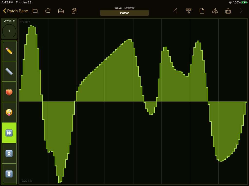 Dave Smith Instruments Evolver Editor Screenshot