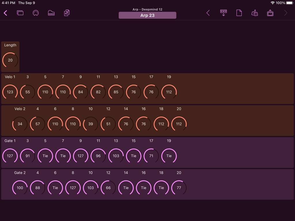 Behringer Deepmind 12 Editor Screenshot