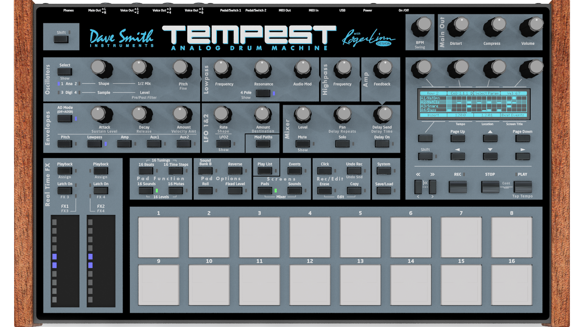 Dave Smith Instruments Tempest Editor and Librarian - Patch Base